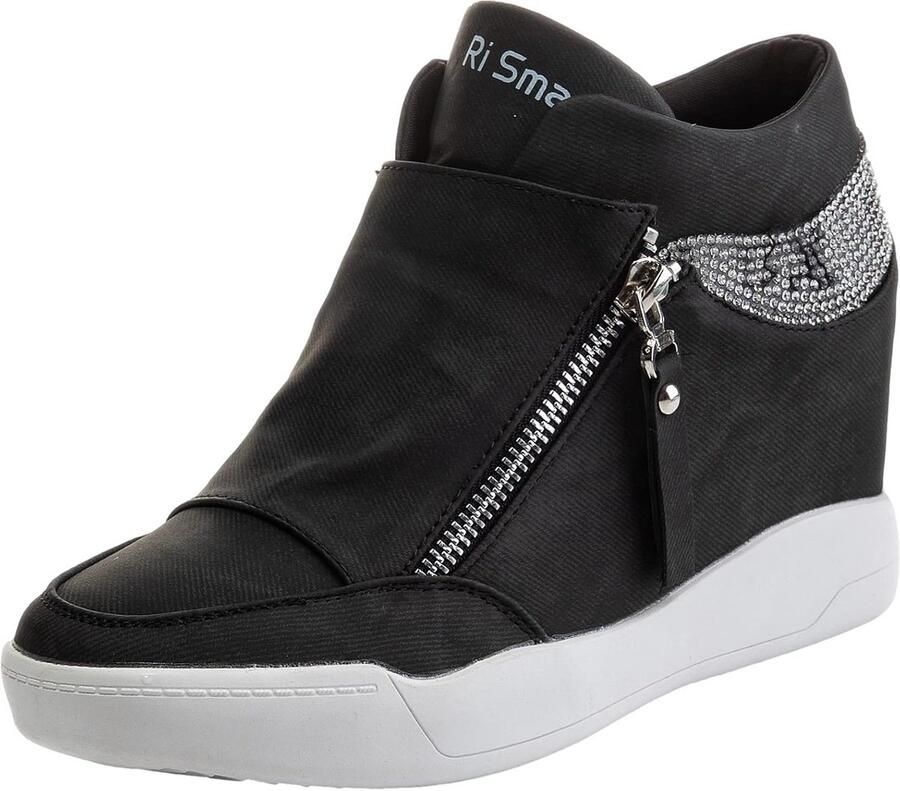 Modieuze Hoge Sneaker Dames met Verborgen Sleehak