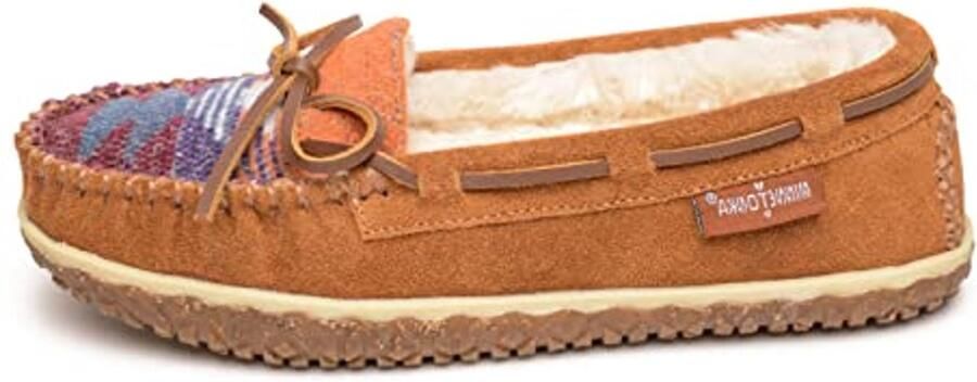 Dames Suède Mocassins met Fransjes