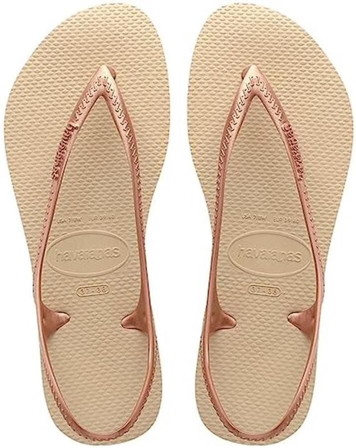 Dames Sunny II Platte Sandalen Comfortabele Rubber Sandalen voor Zomer