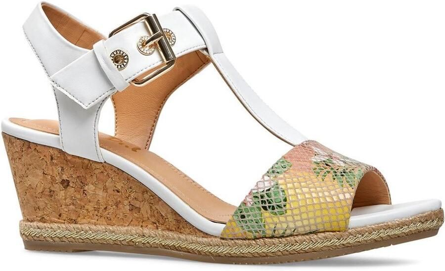 Dames T-Bar Sleehak Sandalen Suède en Lakleer Comfortabele Zomer Schoenen
