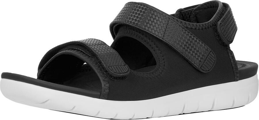 Dames Teensandalen met Brede Banden en Flexibele Zolen