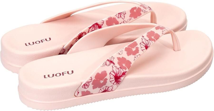 Dames Teenseparator Strandslippers Platte Sandalen Brede Teenseparator Perfect voor de zomer ShopVlot