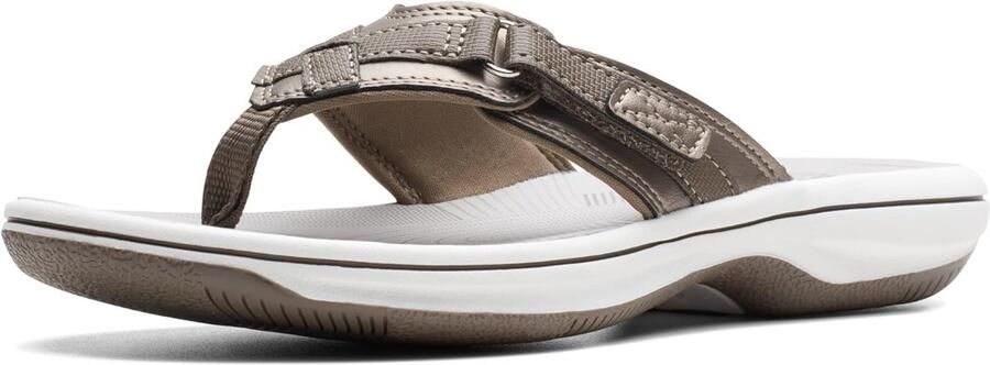 Dames Teenslipper Lichtgewicht Zomer Sandalen met Klittenband