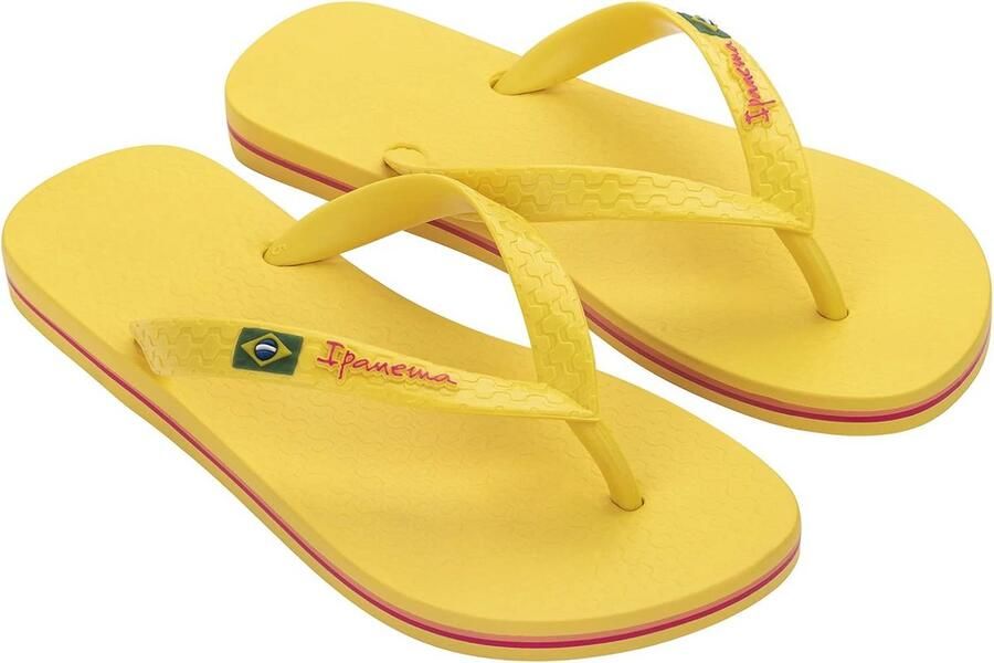 Dames Teenslippers Blauw Wit Braziliaanse Stijl Comfortabele Zomersandalen