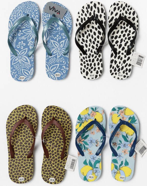 Dames teenslippers Comfortabele slippers voor zomer strand en thuis t m 40 41 Lichtgewicht & stijlvol