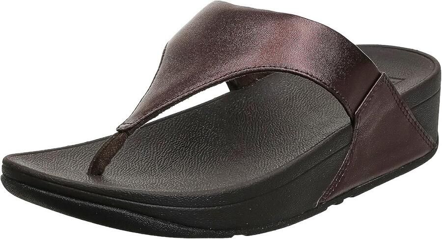 Dames Teenslippers Leer Met Ergonomische Zolen Zomer Schoenen