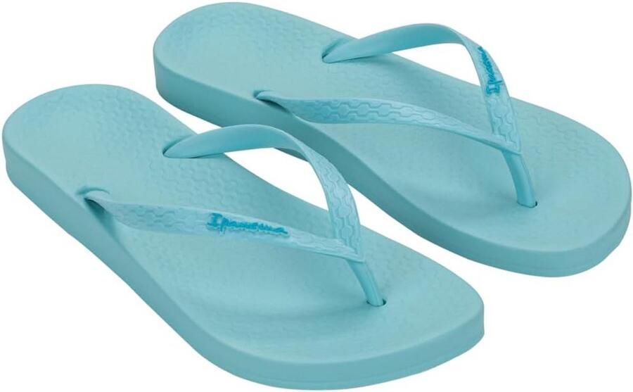 Dames Teenslippers Lichtblauw Comfortabel Voetbed