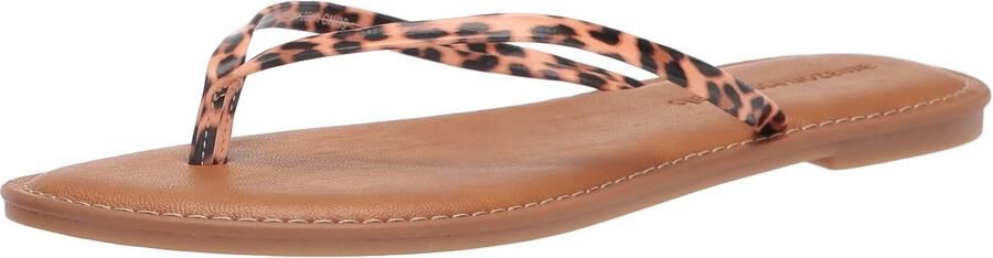 Dames Teenslippers met Leopard Print Comfortabel & Stijlvol