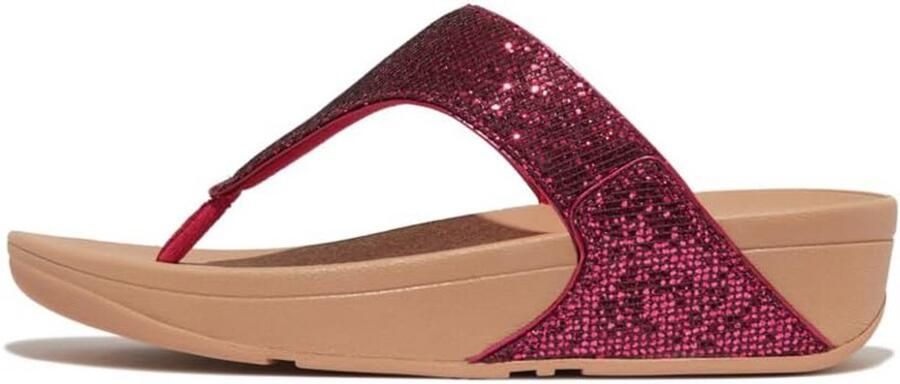 Dames Teenslippers Met Glitter Zomer Stevige Zolen