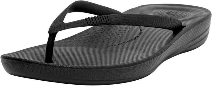 Dames Teenslippers met iQushion Comfort Parelmoer Afwerking