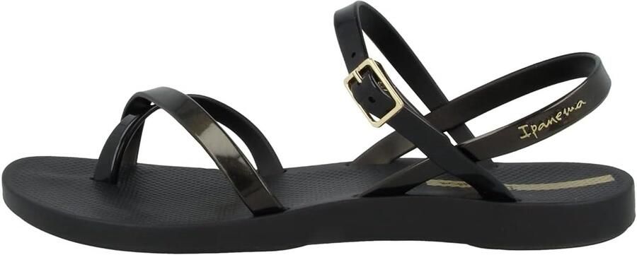 Dames Teenslippers met Metallic Bandjes Comfortabel & Stijlvol