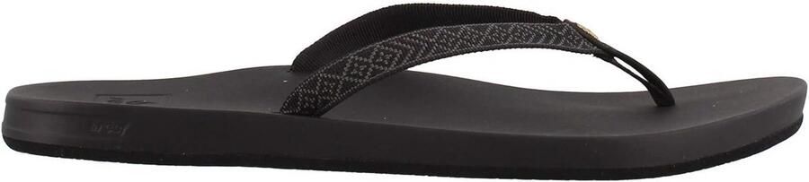 Dames teenslippers met zachte demping en gewoven bandjes