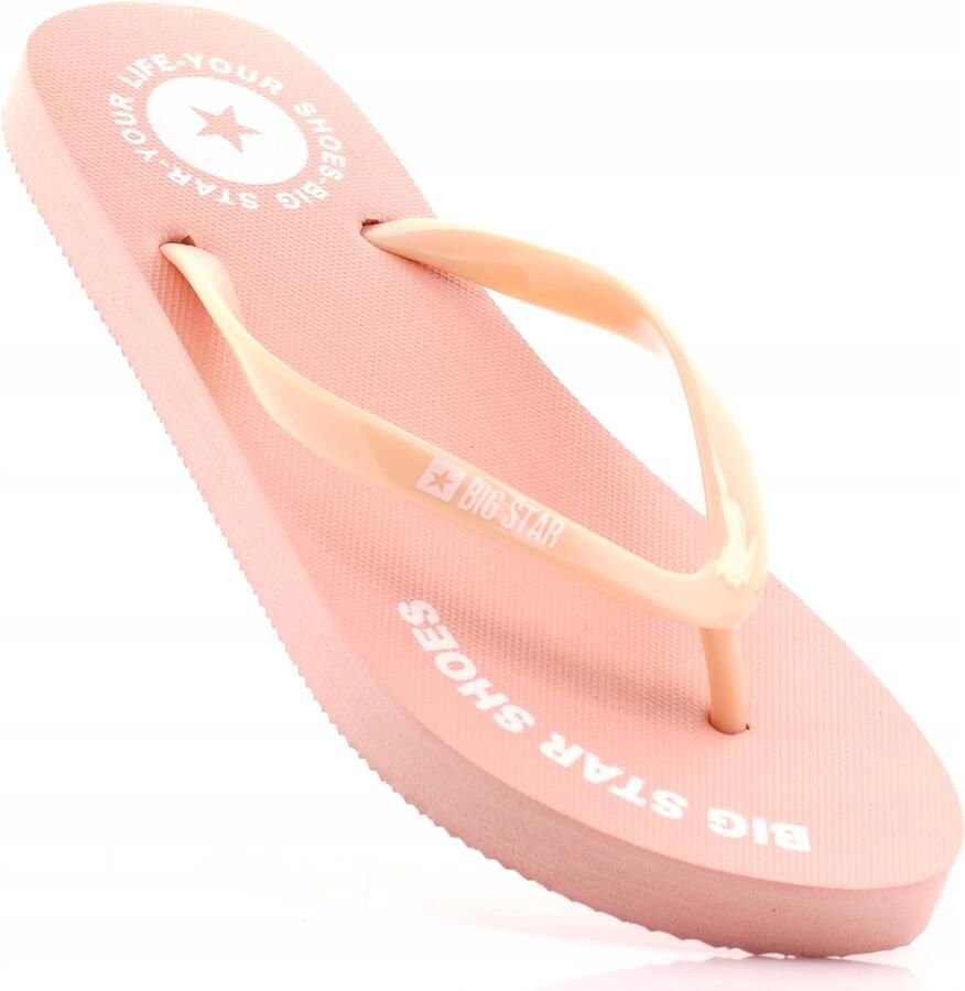 Big Star Dames Slippers Roze Lichtgewicht & Comfortabel