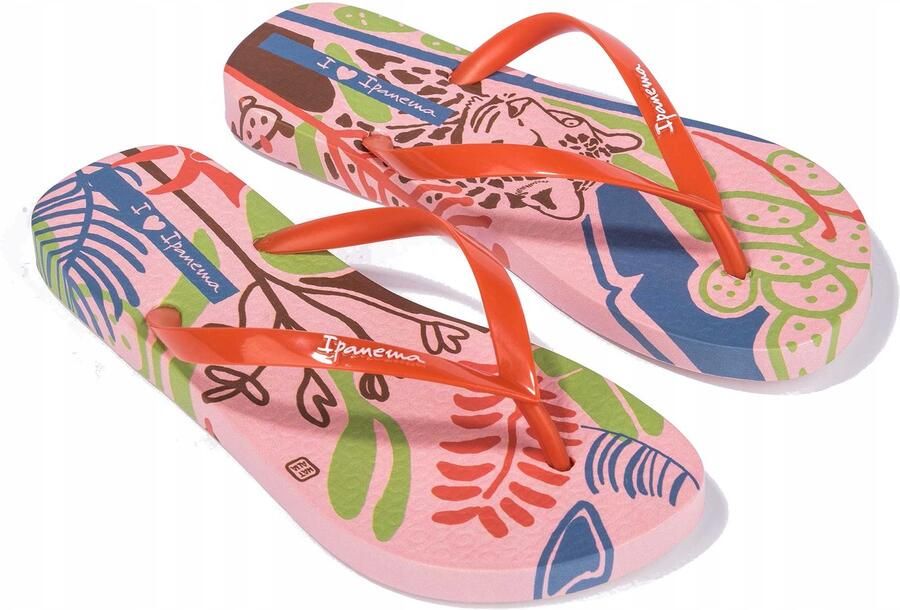 Dames Teenslippers Roze Rood