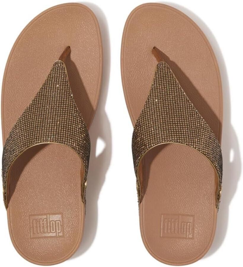 Dames Teenslippers Sandaal met Glitterdetails Zomer en Strand