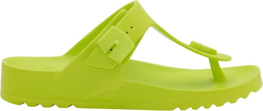 Dames Teenslippers Strandsandalen Zomerse Activiteiten Verstelbare Pasvorm Zwart