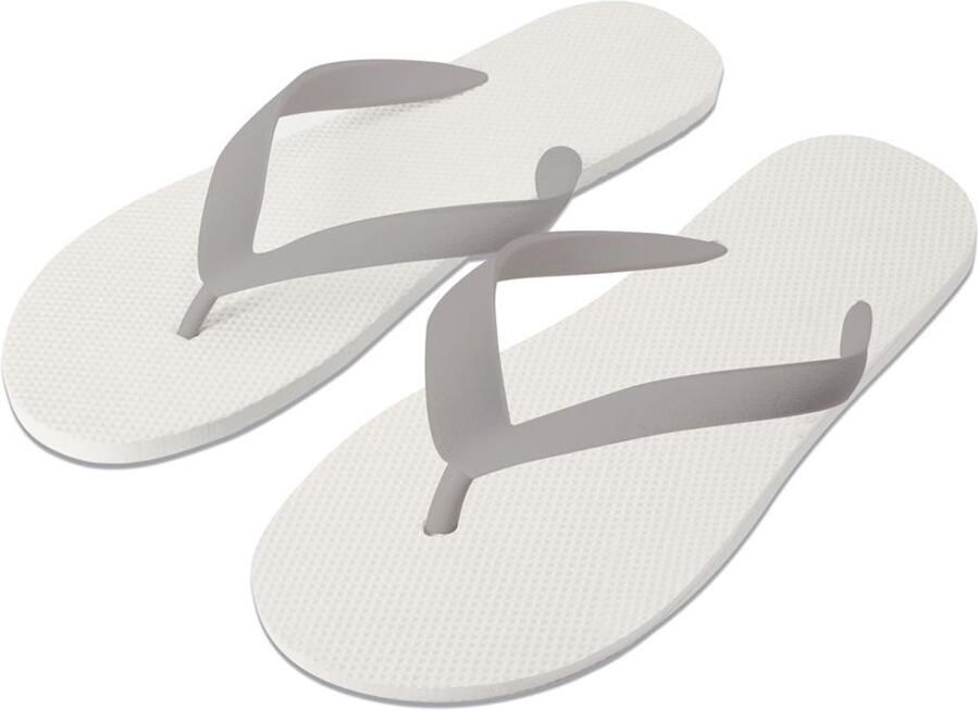 Dames Teenslippers Wit One Waterdichte EVA-Zool Hotel & Wellness Flip Flops