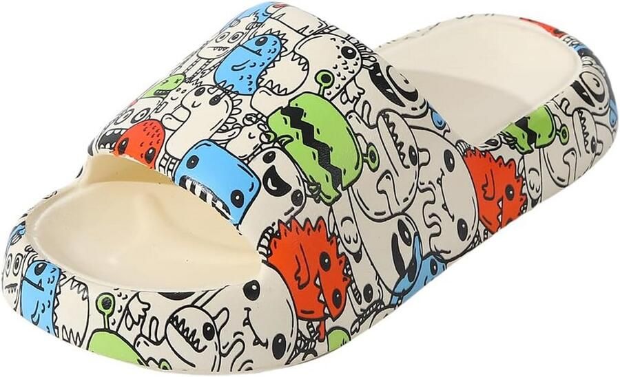 Comfortabele Dames Teenslippers met Patroon voor Zomer Strand en Zwembad