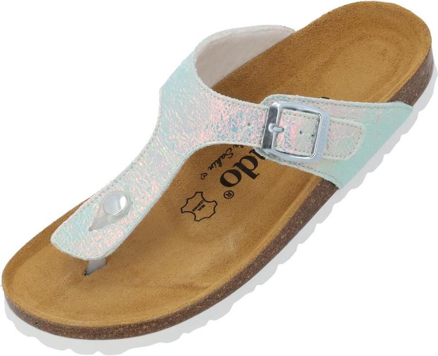 Dames Teenslippers Zomer Sandalen met Glinsterende Band Comfortabele Pantoletten