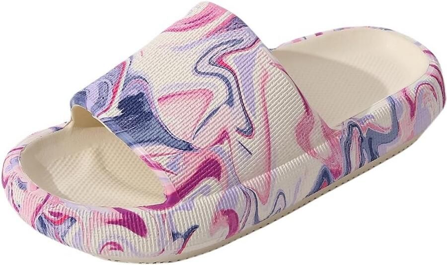 Dames Teenslippers Zomer Strand Comfortabel Lichtgewicht Patroon