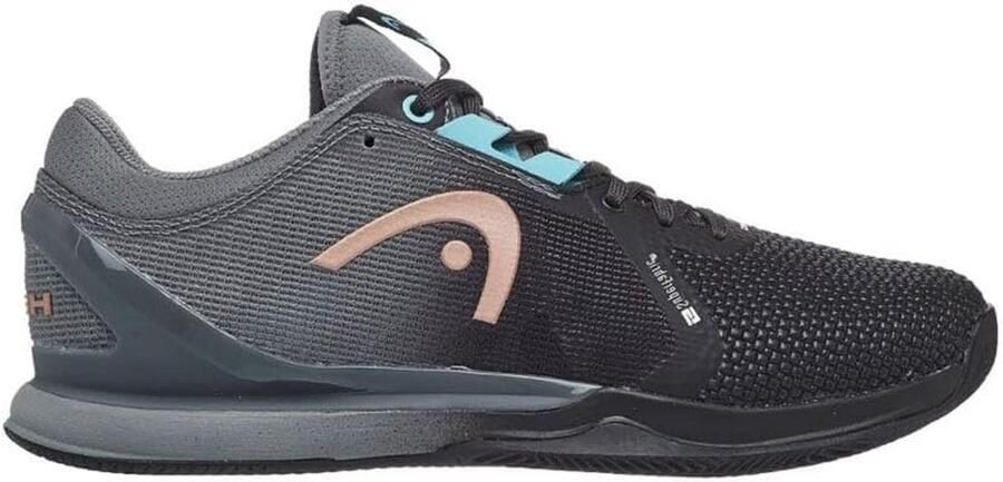 Dames Tennisschoenen Gravel Zwart Blauw Snelheid en Duurzaamheid