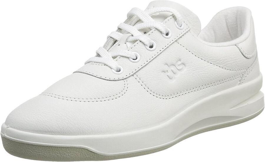 Dames Tennisschoenen Sportieve Sneakers Tennis Spelen Leren Schacht Zwart
