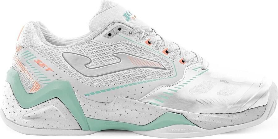 Dames Tennisschoenen voor Matige Intensiteit met Grip en Stabiliteit