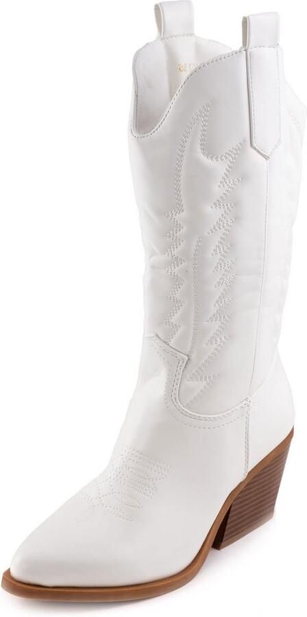 Dames Texaanse Cowboy Laarzen met Hak