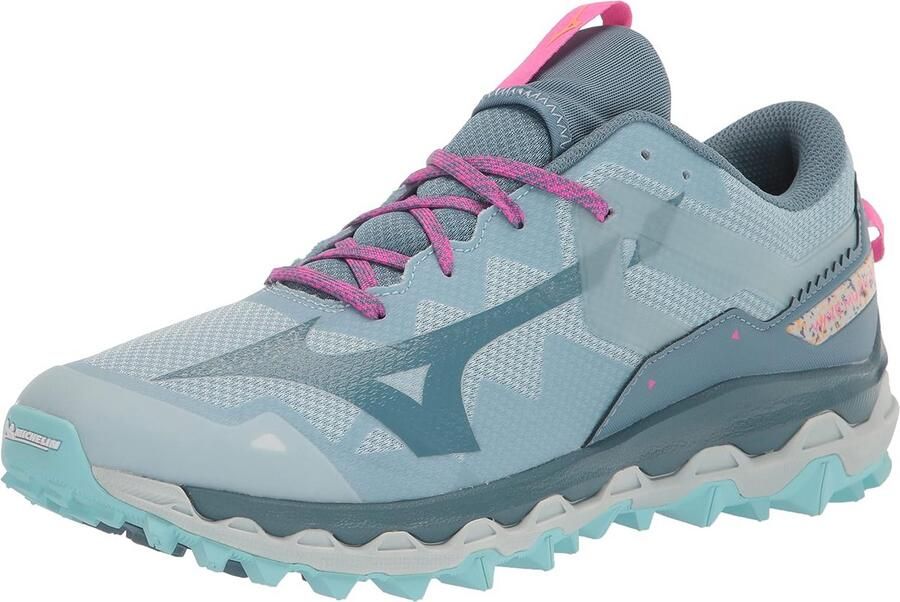 Dames Trailrunningschoenen Stabiliteit en Demping voor Oneffen Terrein