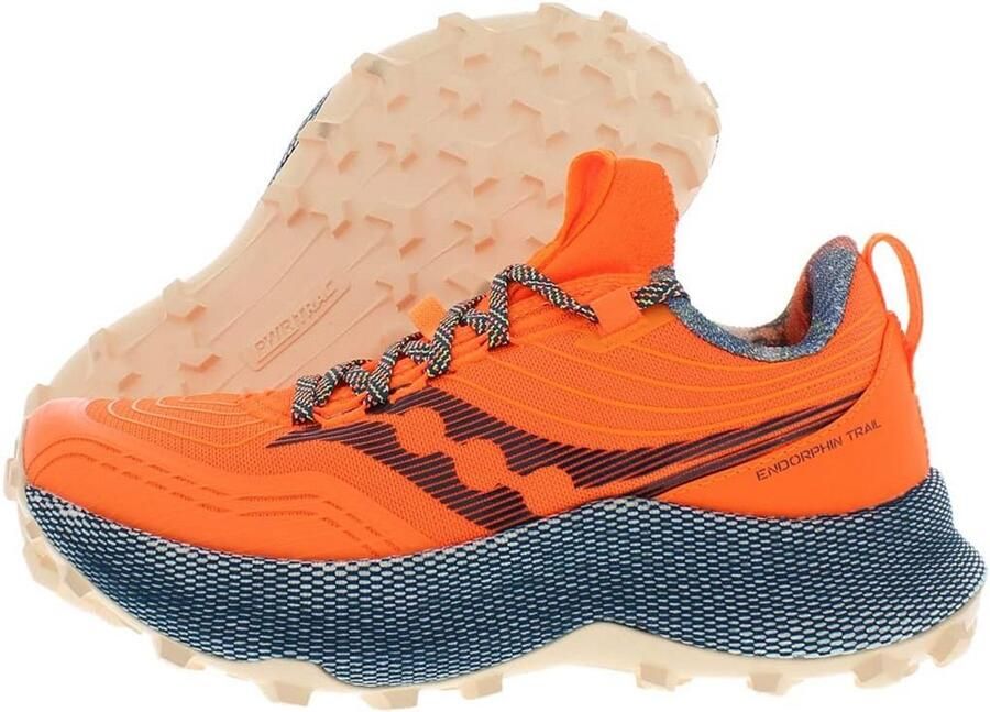 Dames Trail Hardloopschoenen Oranje