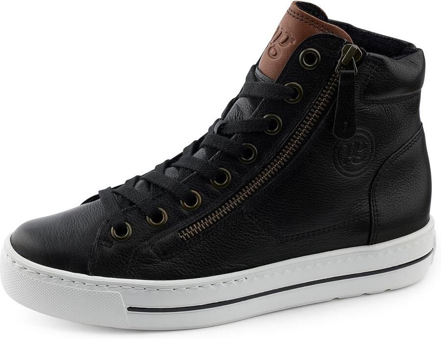 Dames Trainer Boots van Waxed Leer Comfortabele En Stijlvolle Enkellaarsjes