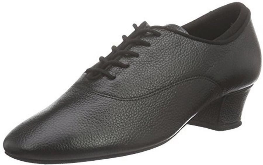 Dames Trainer Dansschoenen met Cuban Hak en Comfort Voetbed