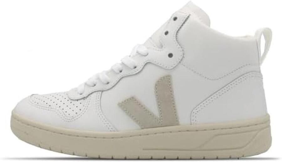 Dames V-15 High-Top Sneakers Wit Naturel