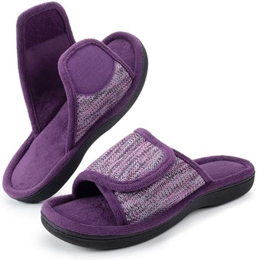 Dames Verstelbare Slippers Comfortabele Glijders voor Thuis