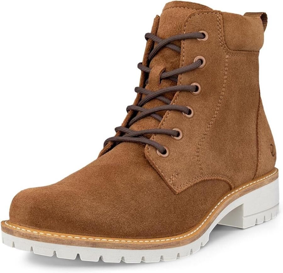 Dames Veterboots Stevige en Comfortabele Enkellaarzen