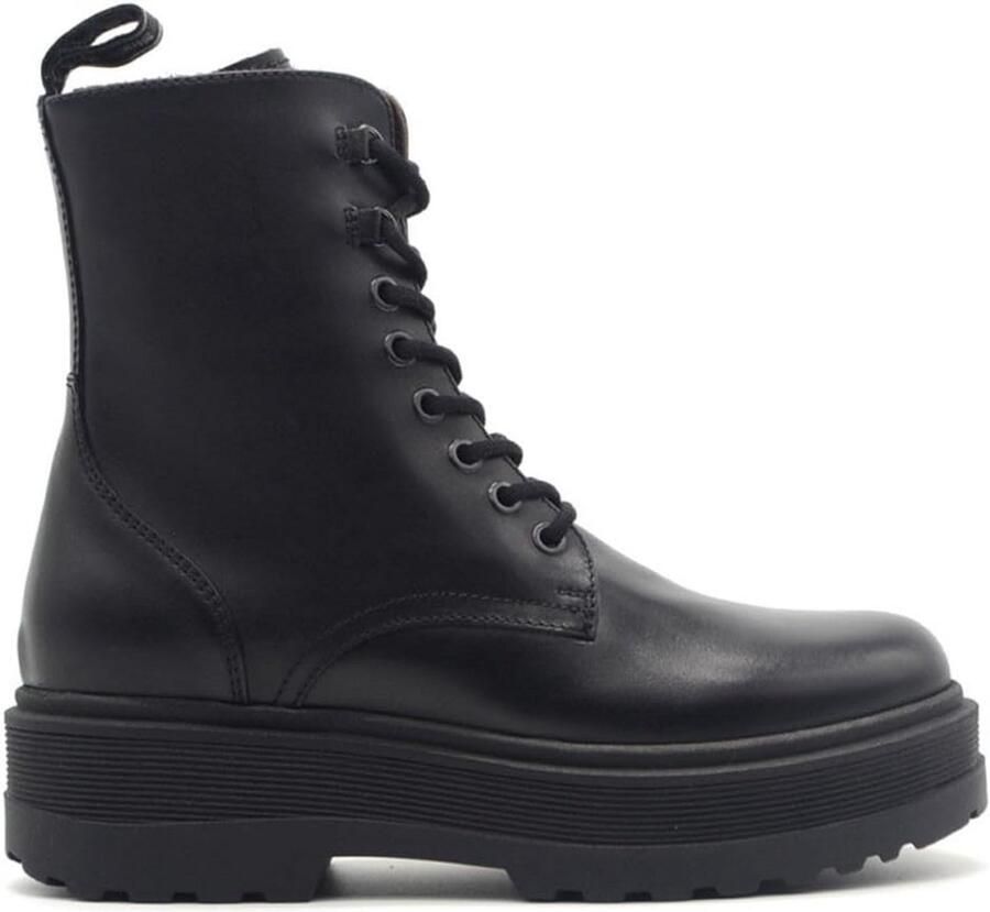 Dames Veterboots van Leer Italian Vakmanschap en Comfort