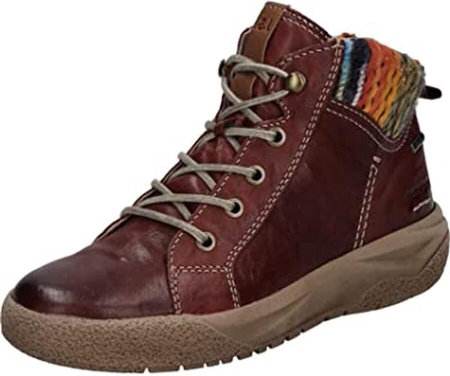 Dames Veterlaarsjes Alina 52 Waterdichte Enkellaarzen met Verwisselbaar Voetbed