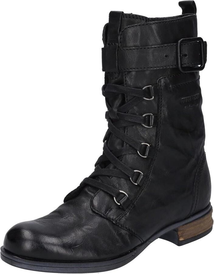 Dames Veterlaarsjes Enkellaarzen met Verwisselbaar Voetbed