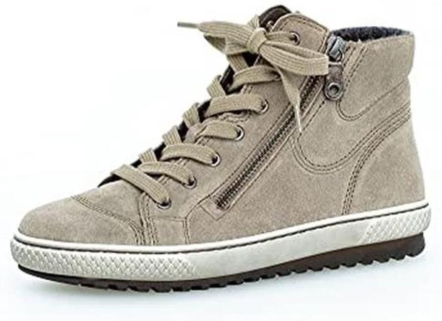 Dames Veterlaarzen Sportieve Zwarte Laars met Ritssluiting en Uitneembaar Voetbed