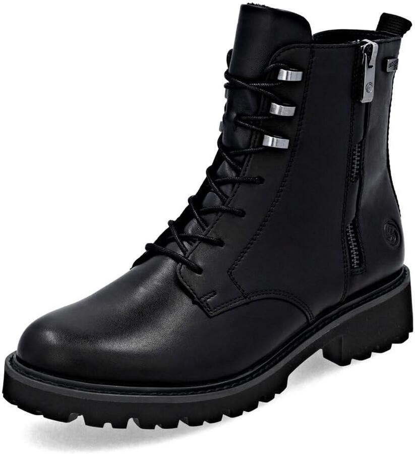 Veterboots Dames Bruin Leer Waterafstotend Comfort Breedte