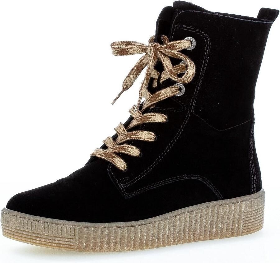 Dames Veterlaarzen met Optifit Comfort Voetbed