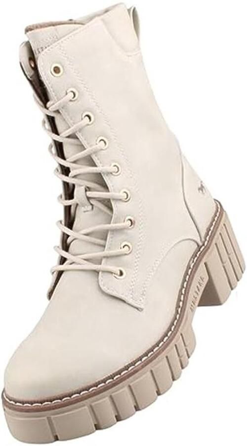 Dames veterschoenen met hoge hak en chique uitstraling