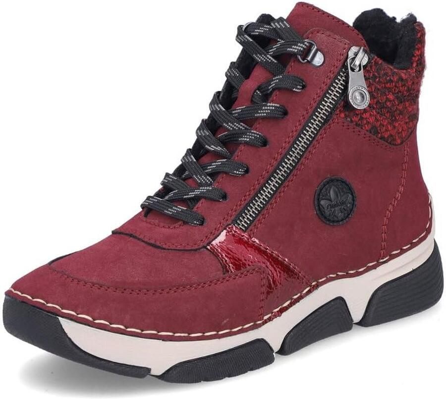 Dames veterschoenen met hoge schacht voor comfort