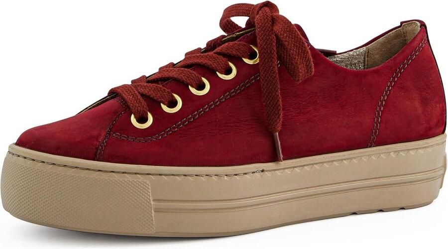 Dames Veterschoenen met Uitneembaar Voetbed voor Comfort