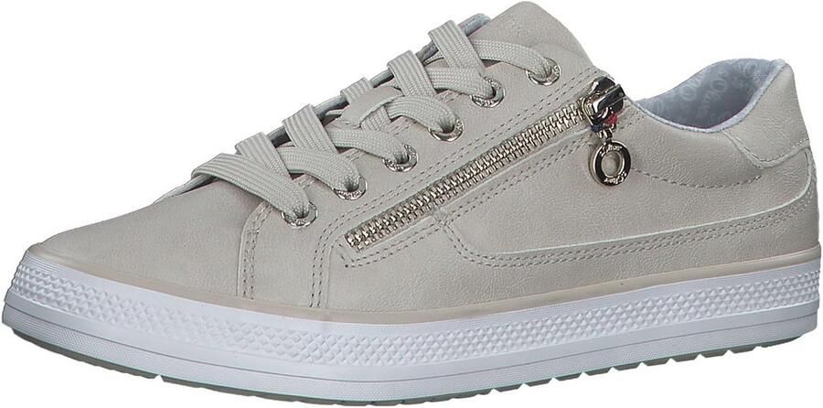 Dames veterschoenen trendy sneaker imitatieleer comfortabel