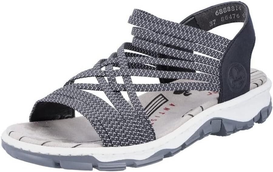 Dames Wandelsandalen Pacific Blauw Comfortabele Trekking Sandalen met Goede Grip