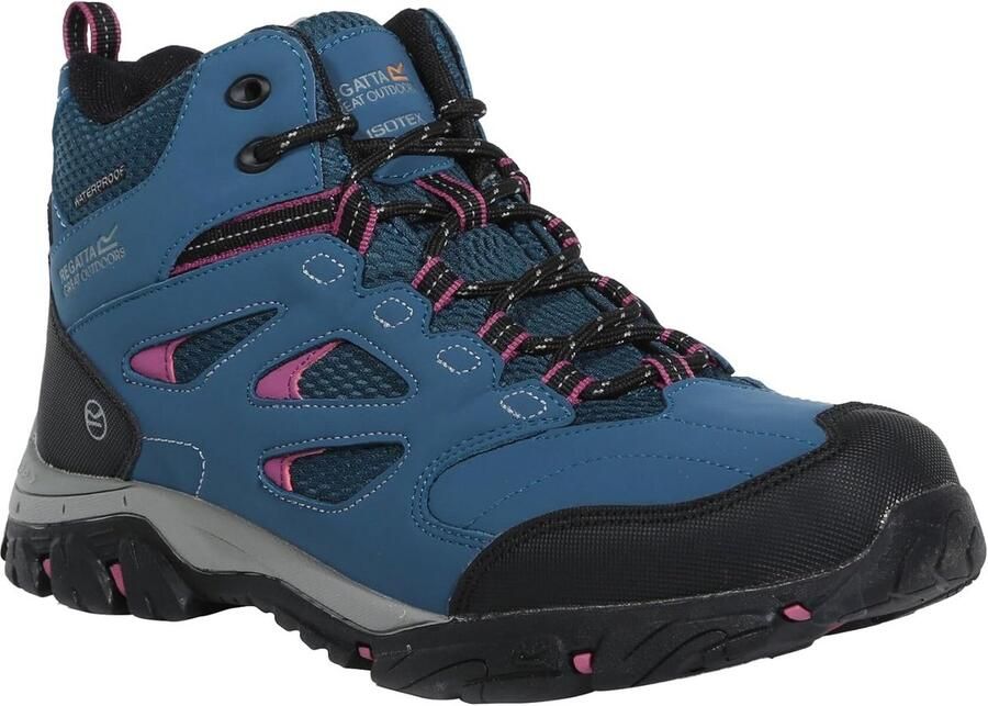 Dames Wandelschoen Middelhoog Waterdicht en Ademend voor Trekking