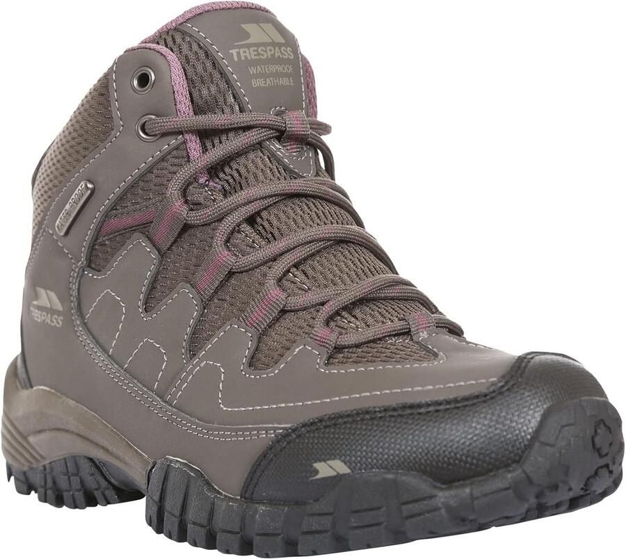 Dames Wandelschoenen Hoge Schoen voor Lichtgewicht Trekking