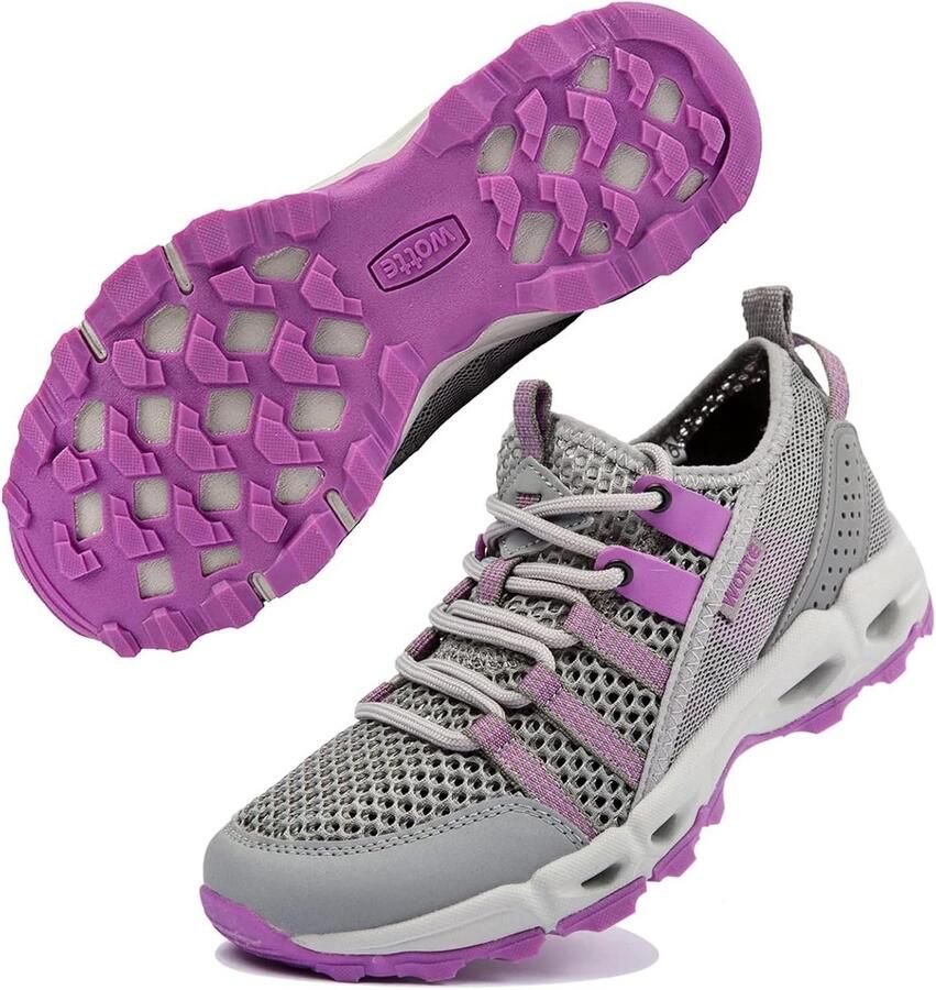 Dames Wandelschoenen Lichtgewicht Ademend Antislip Zomerschoenen Trekking en Outdoor