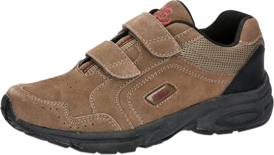 Dames wandelschoenen met klittenband en goede demping